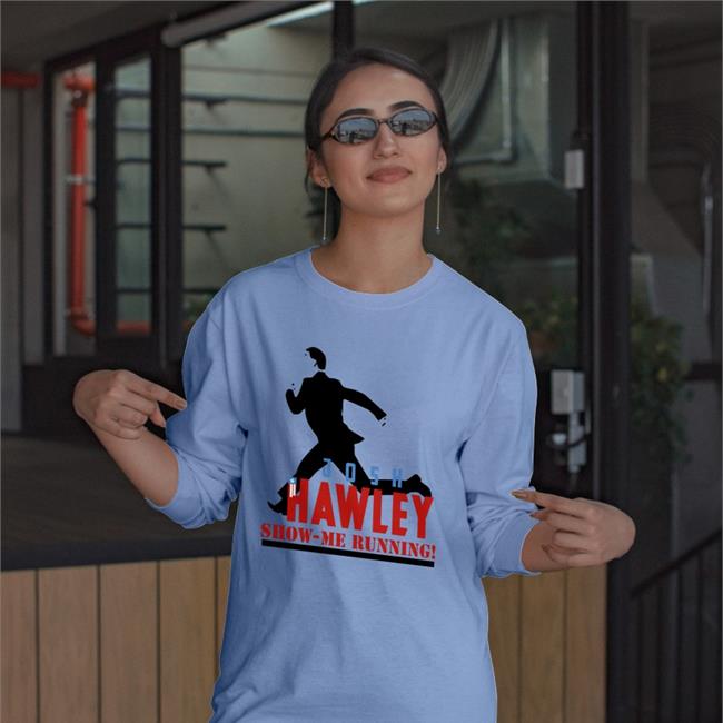 Pinhead Josh Hawley Show Me Running Shirt Hawleymo