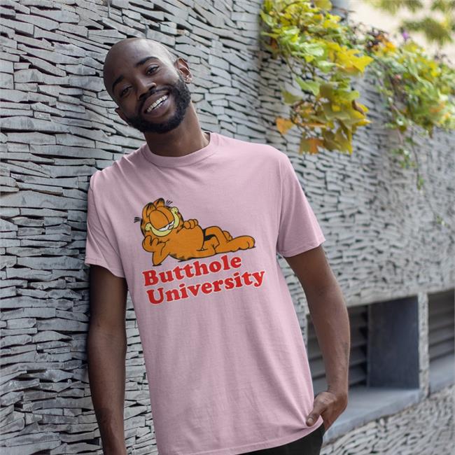 Butthole University T Shirt Garfield