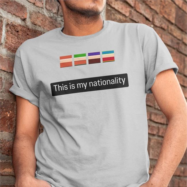 Zedd This Is My Nationality Tee Shirt