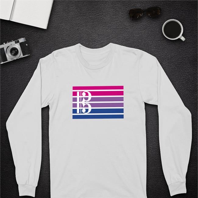 Bisexual And Alto Clef Long Sleeve T Shirt
