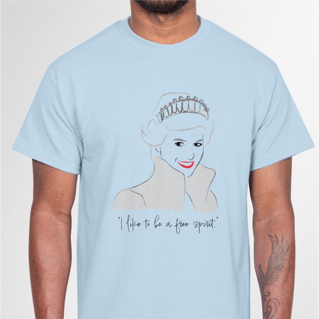 Hello Magazine Merch I Like To Be A Free Spirit Shirt Princess Diana