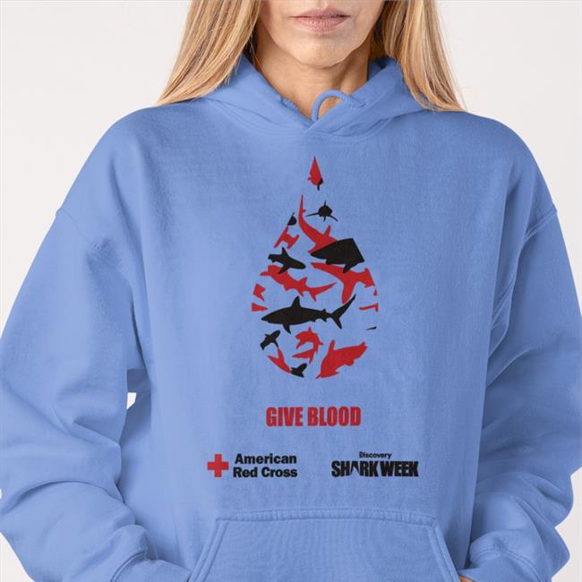 Give Blood Shirts American Red Cross Shark Week