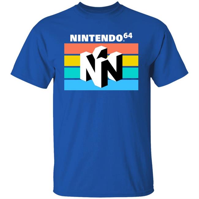Nintendo 64 Rainbow Shirt Pan-Pizza: Toon Slayer Ign Store Nintendo 64 Rainbow Shirt Pan-Pizza: Toon Slayer Ign Store