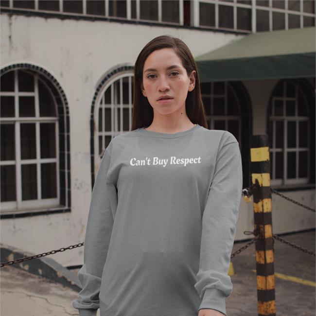 Budda Baker Wearing Can’t Buy Respect Sweatshirt