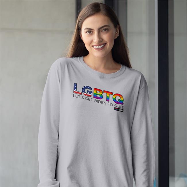 Lgbtq Let's Get Biden To Quit Shirt Sebgorkastore