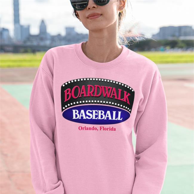 Boardwalk Baseball Orlando Florida Tee Shirt Sam Carter