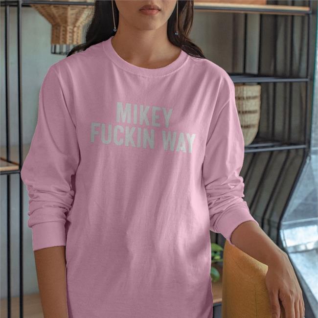 Mychemicalromance Merch Mikey Fuckin Way T-Shirt Frank, Ray, And Mikey