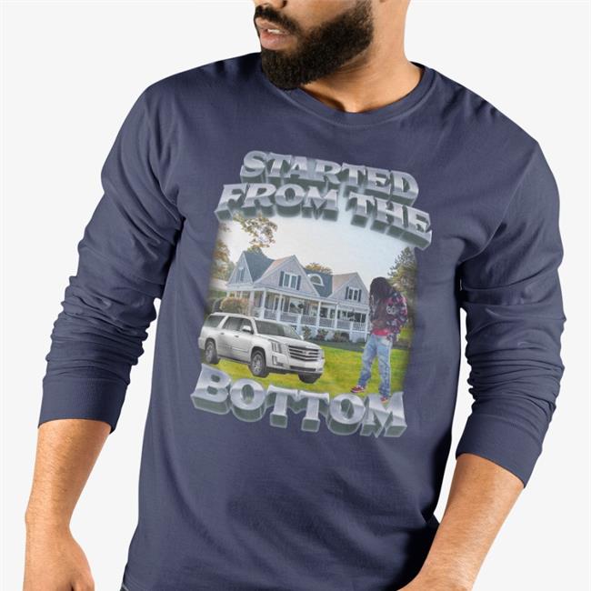 Swag Stim Ulus Merch Started From The Bottom Shirt Swagstimulus.Com