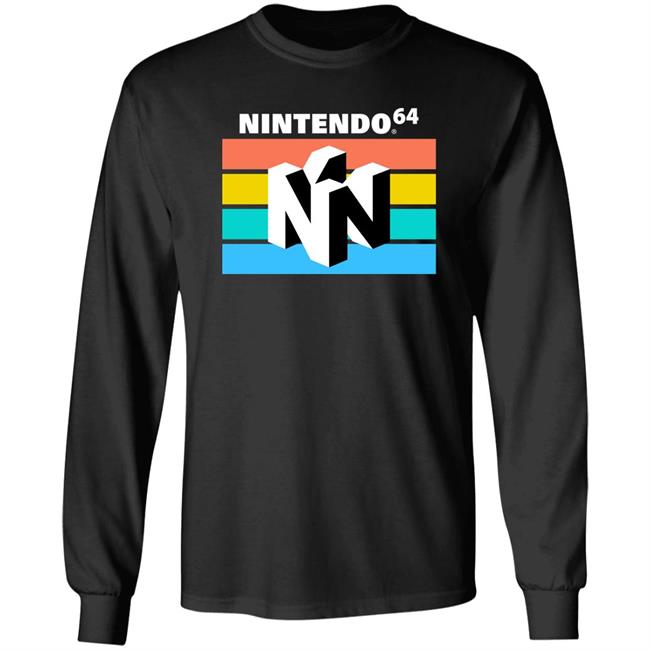 Nintendo 64 Rainbow Shirt Pan-Pizza: Toon Slayer Ign Store Pan-Pizza: Toon Slayer Nintendo 64 Rainbow Shirt Ign Store