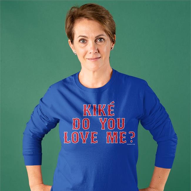 Sox Addict Store Kike Do You Love Me Hoodied Sweatshirt Navy