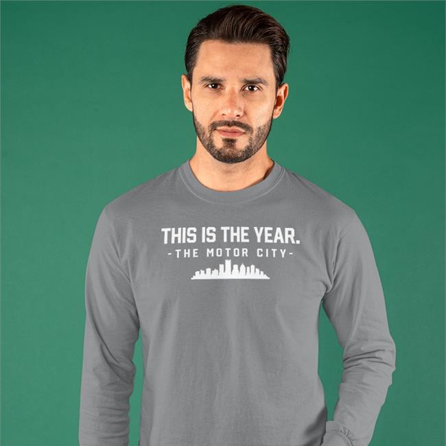 Pat Mcafee Show Merch This Is The Year The Motor City Sweatshirt Evan Fox