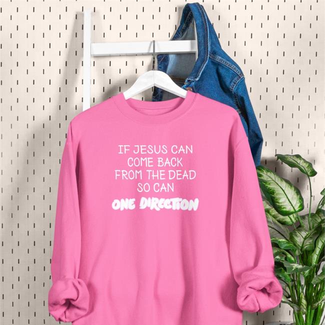 If Jesus Can Come Back From The Dead So Can One Direction Sweatshirt