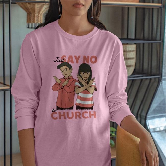 Jarethofhousegoblin Just Say No To Church Hoodie