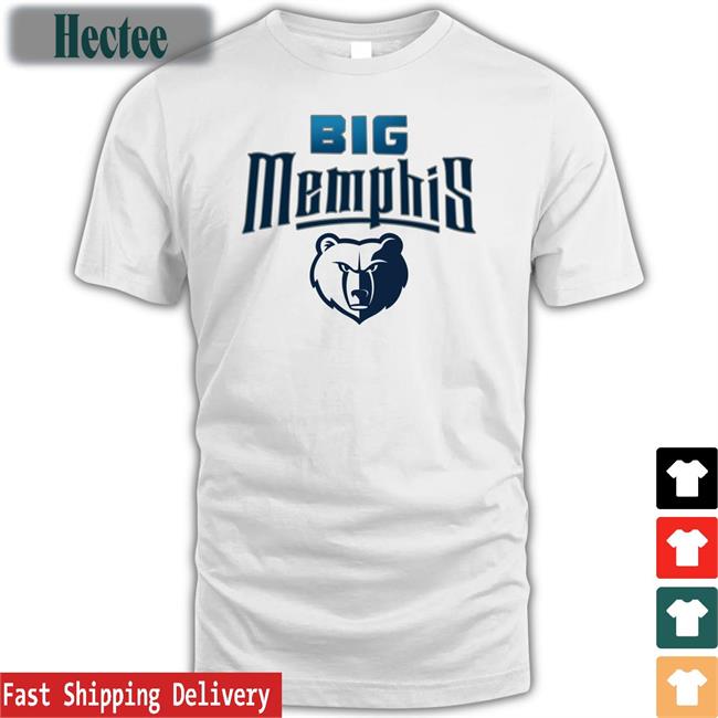 Memgrizz Big Memphis Long Sleeve Tee Memphis Grizzlies