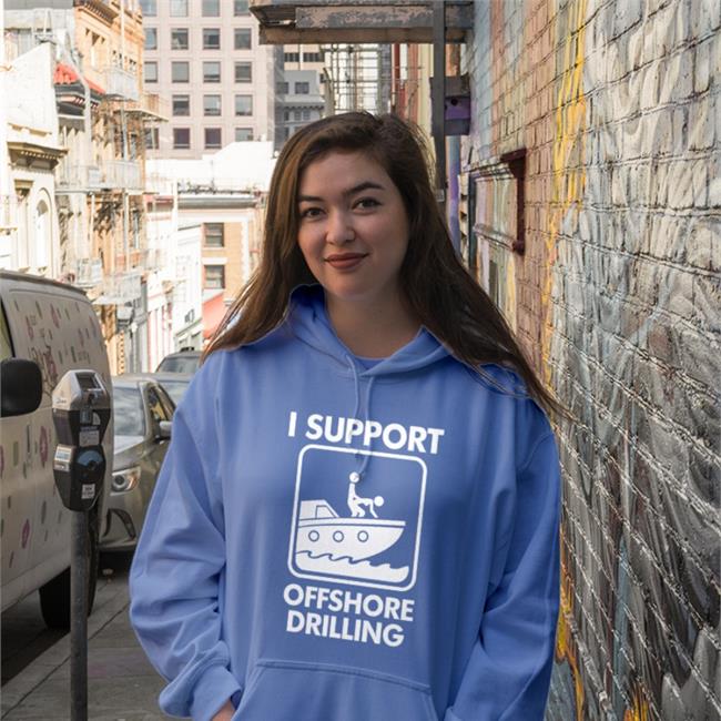 I Support Offshore Drilling Tee Shirt Boomer Core