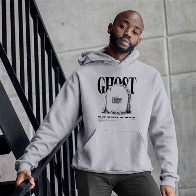 Ghostgaming Ghost Error Blue Screen Of Death Shirt