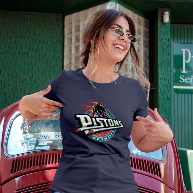 Detroit Pistons Logo Hoodie