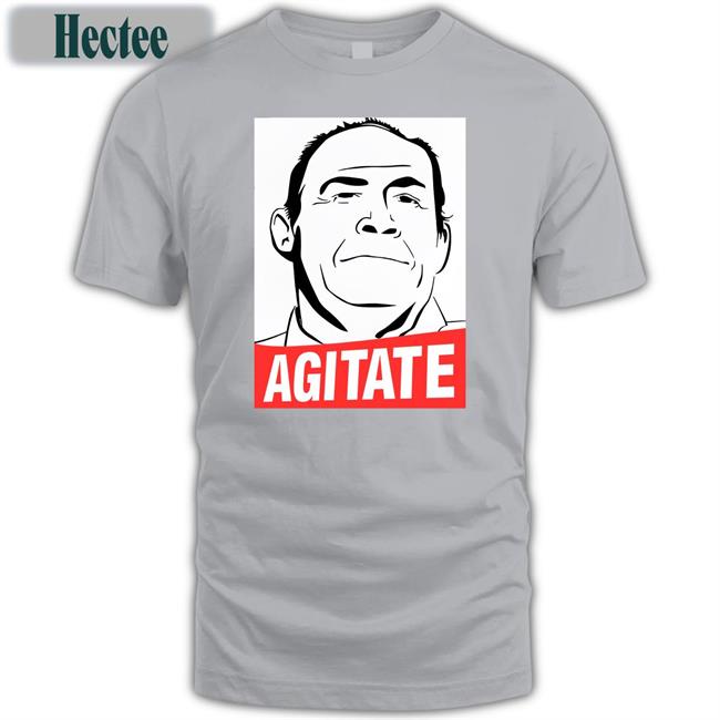 Patrick Reusse Agitate Tee Heather Rule