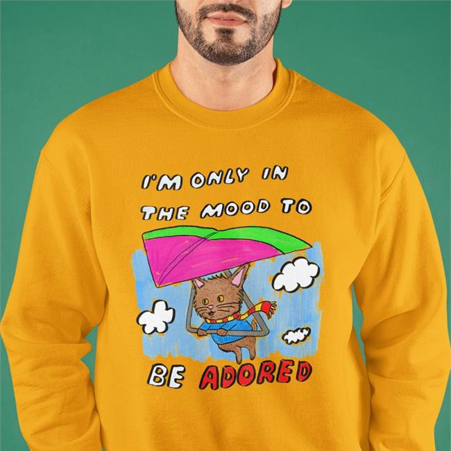 Justins Art Store I'm Only In The Mood To Be Adored Shirt Justin Jmcgg