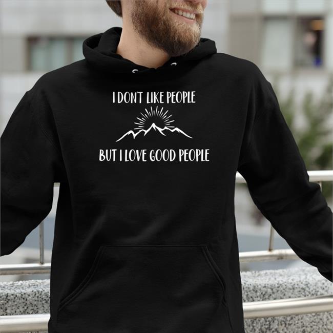 Jared Padalecki I Don't Like People But I Love Good People Sweatshirt
