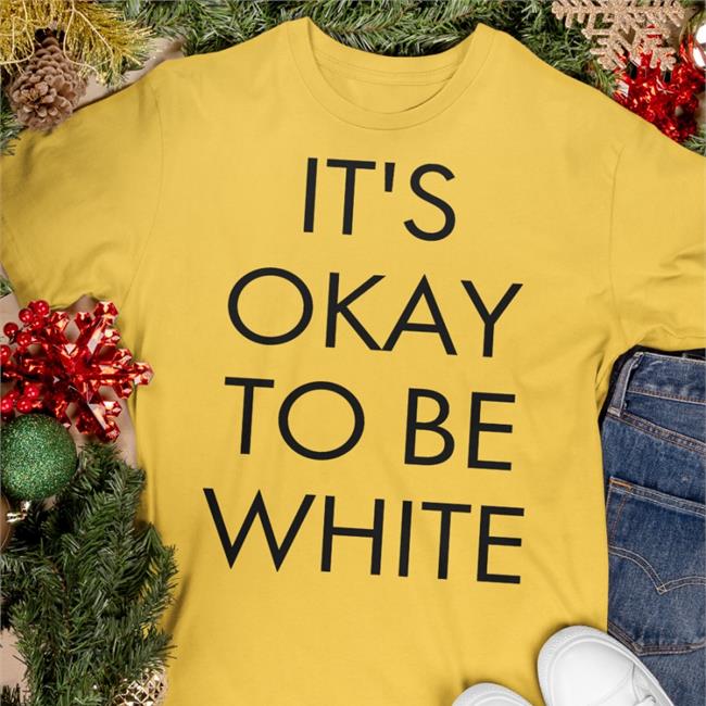 It's Okay To Be White Long Sleeve T Shirt Lauren Southern