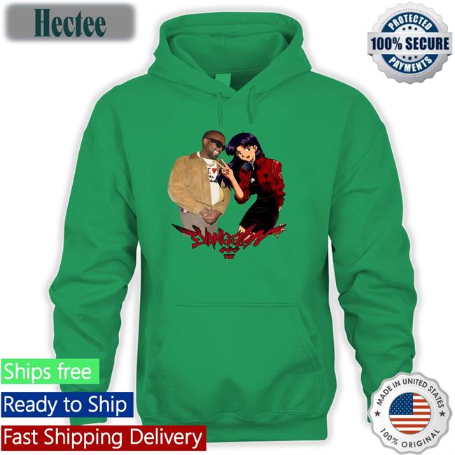 Goofyahhtees Kanywest Evangelion Misato X Ye Shirts
