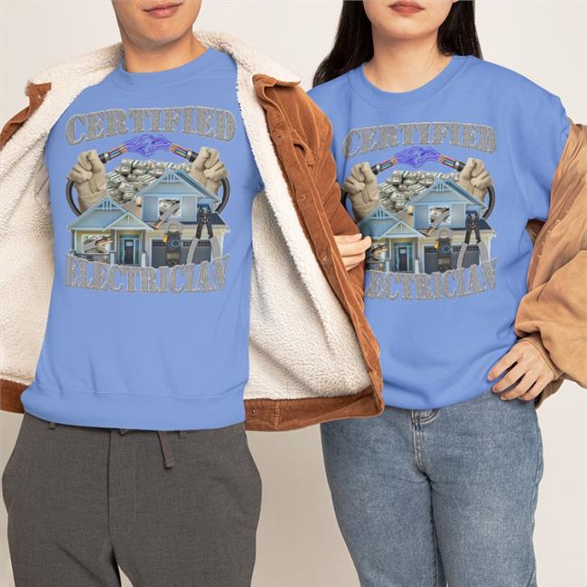 Certified Electrician Shirt