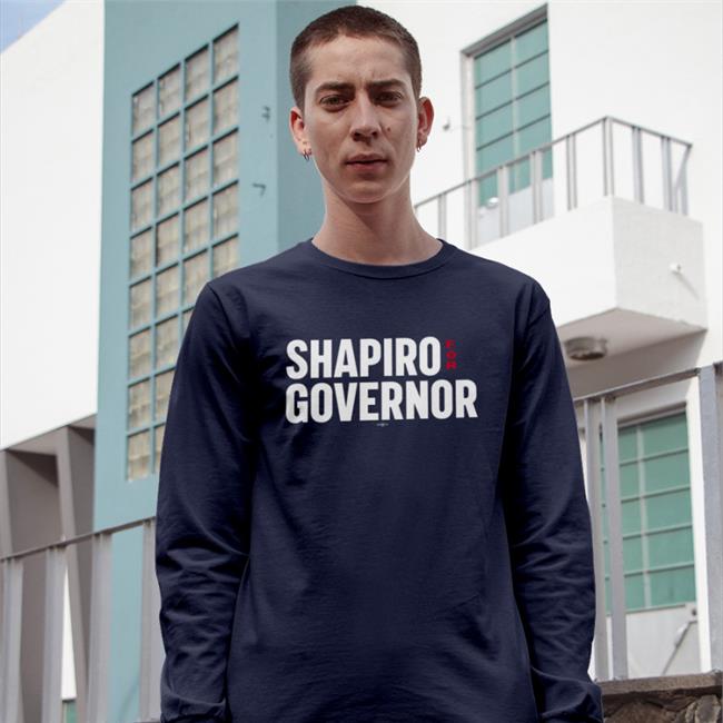 Erin And John Shapiro For Governor Long Sleeve T Shirt Joshshapiro Store