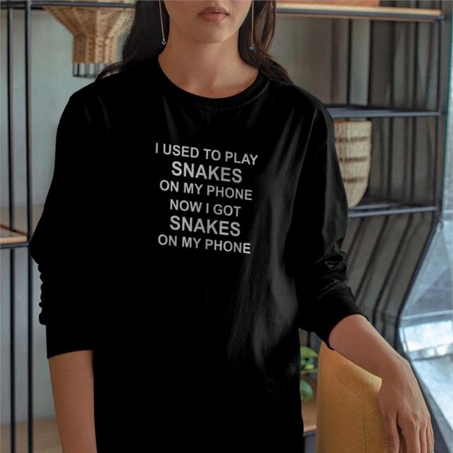Gay Silvertpgg I Used To Play Snakes On My Phone Hoodie