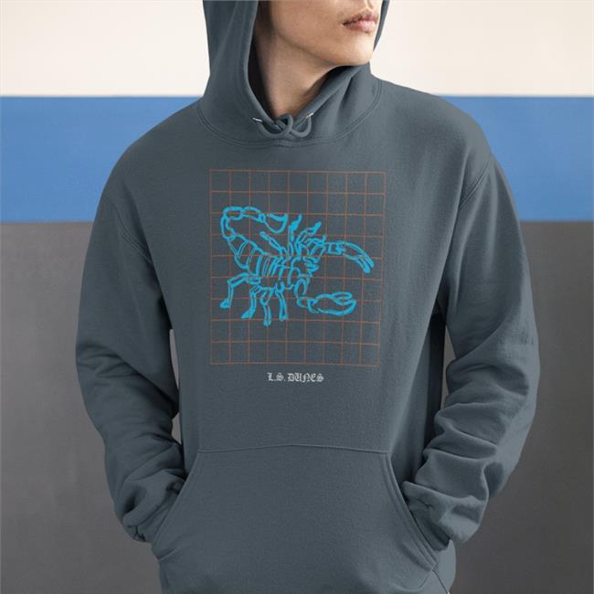 Black Scorpion Grid Ls Dunes Shirt Lsdunes Store