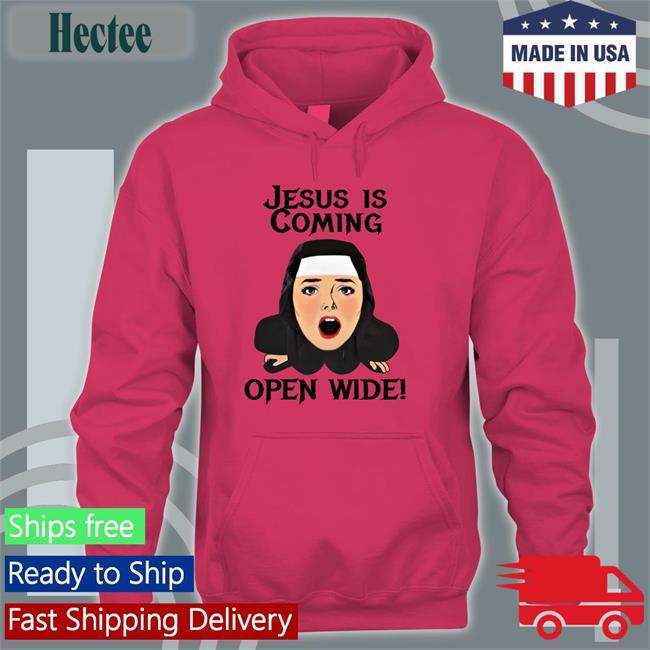 Jesus Is Coming, Open Wide Tee