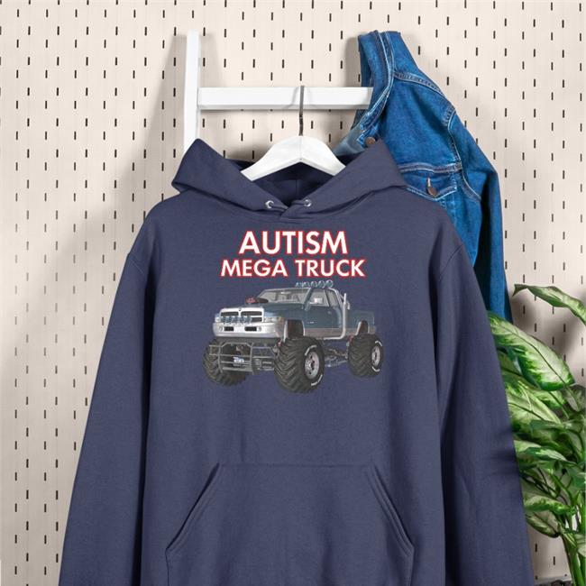 Funny Autism Mega Truck Shirt