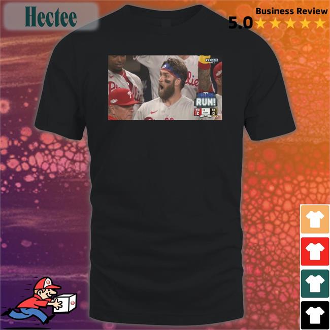 Kyle Schwarber Dropped Bryce Harper's Jaw With Massive Nlcs Homer Shirt