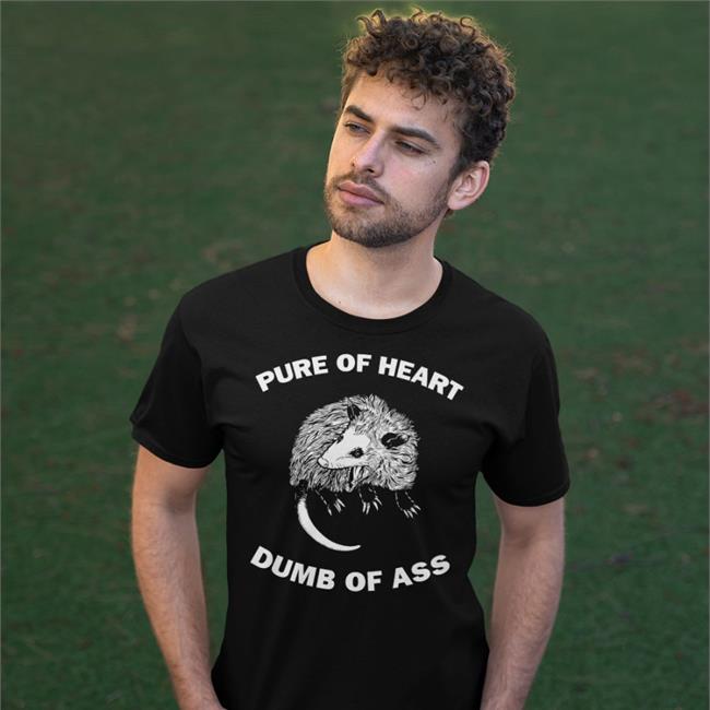 Pure Of Heart Dumb Of Ass Shirt Black Good Shirts Goodshirts Pure Of Heart Dumb Of Ass T Shirt