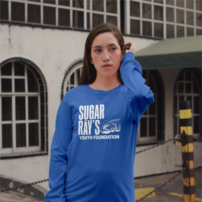Sugar Ray's Youth Foundation Sweatshirt Sugar Ray's Youth Foundation Hoodie Richard Nixon and Ray Robinson