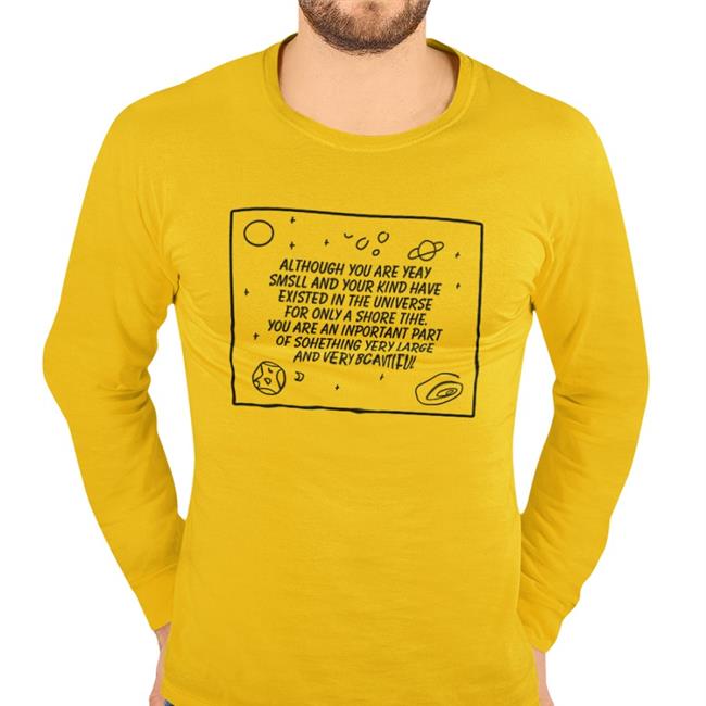 Poorly Translated Shirts Although You Are Yeay Smsll And Your Kind Have Existed In The Universe Hoodie