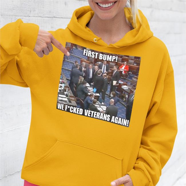 Senate Republicans First Bump We Fucked Veterans Again Shirt