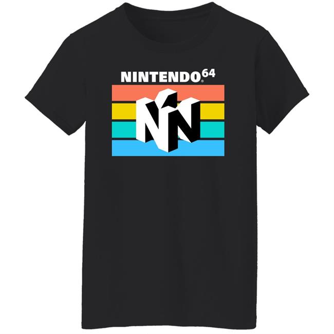 Nintendo 64 Rainbow Shirt Pan-Pizza: Toon Slayer Ign Store Pan-Pizza: Toon Slayer Nintendo 64 Rainbow Shirt Ign Store