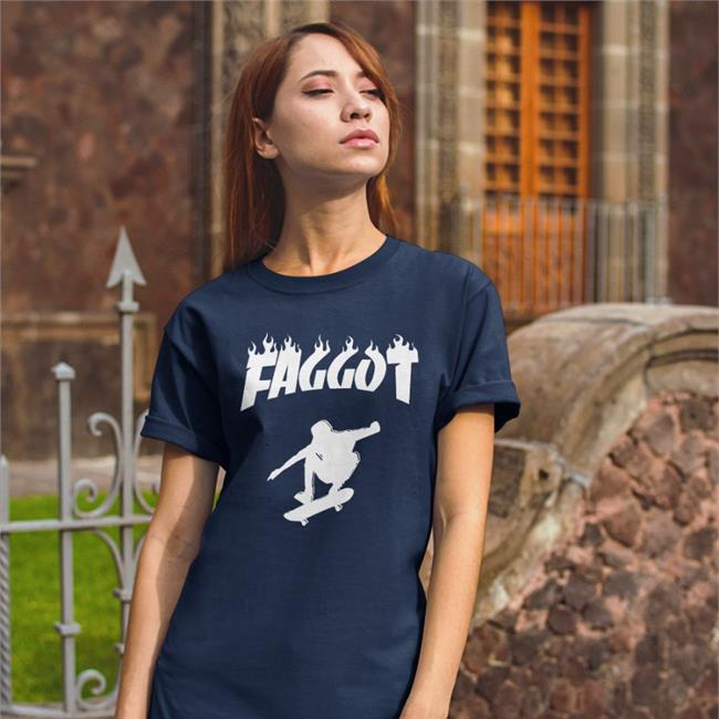 Sabo Existaint Faggot Sk8r Shirt Shirt Bimbo Shop