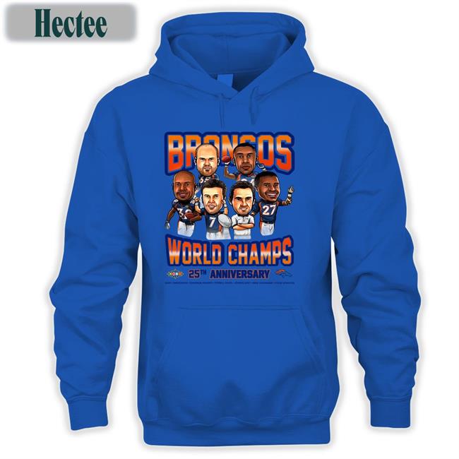 Denver Broncos World Champs 25Th Anniversary T Shirt