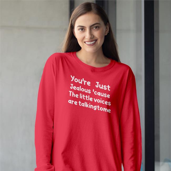 Strangethrift You're Just Jealous 'Cause The Little Voices Are Talking To Me Shirt