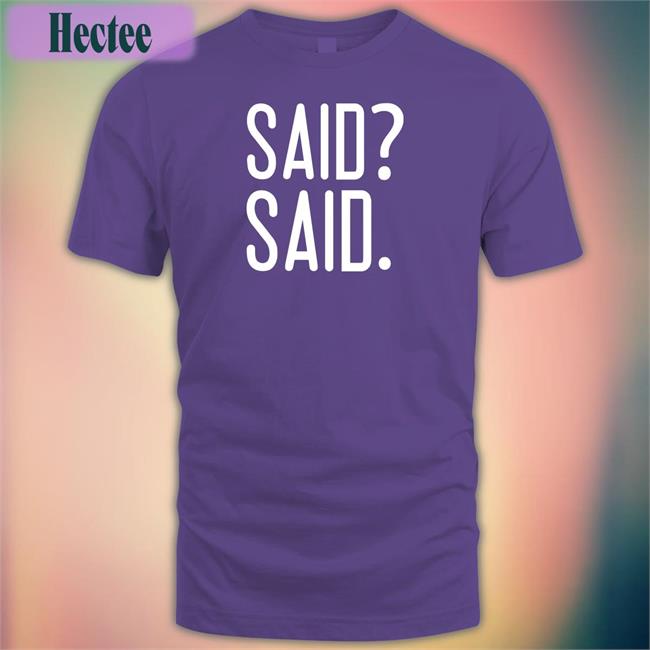 Barstool Sports Merch Said? Said Hoodie Pardon My Take