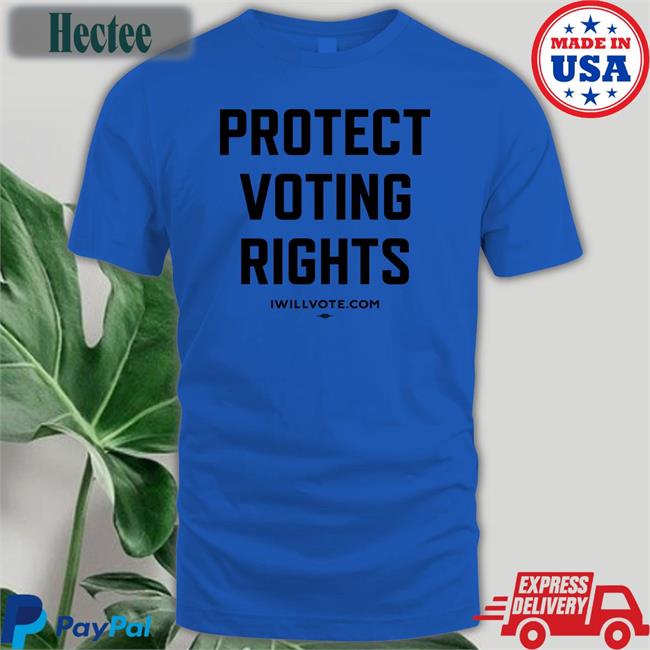 Protect Voting Rights Tee Shirt
