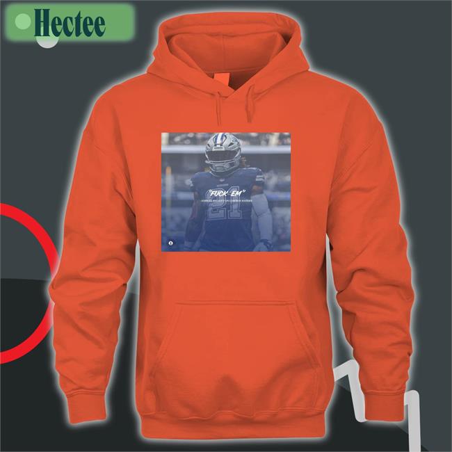 Kelly K-9 Fuck Em Ezekiel Elliott On Cowboy Haters T Shirt