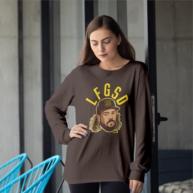 Padres Wearing Jorge Alfaro Lfgsd Sweatshirt Breaking T Store Padres Wearing Jorge Alfaro Lfgsd Tee Shirt Breaking T Store