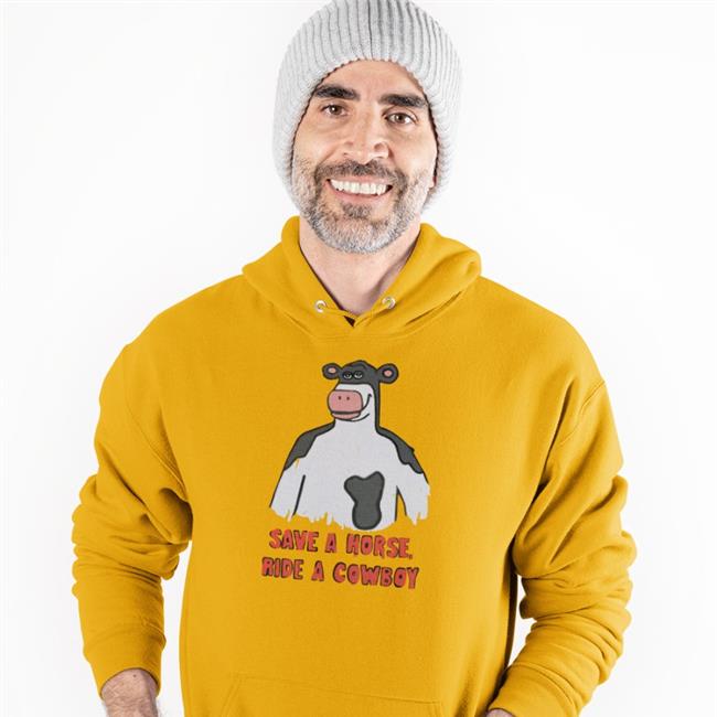 Lucca International Save A Horse Ride A Cowboy T Shirt