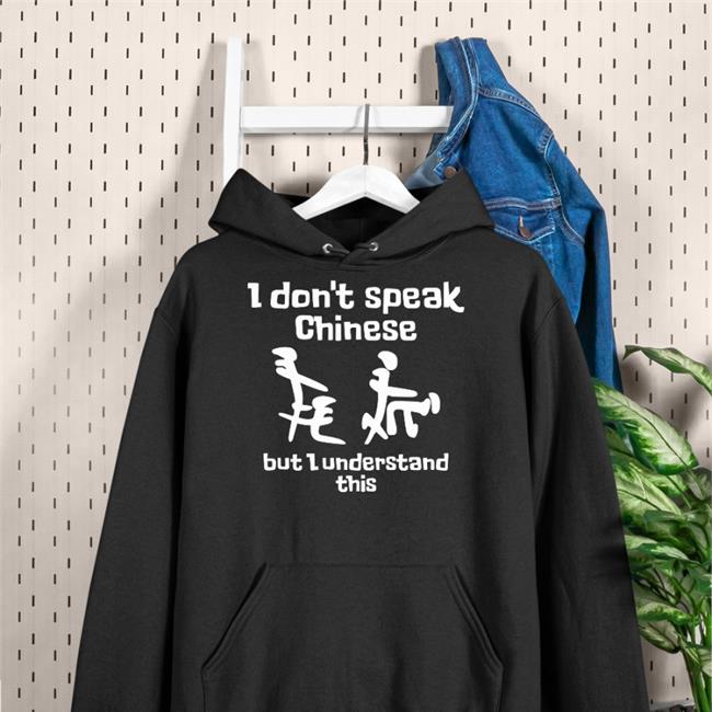Shirts That Go Hard I Don't Speak Chinese But I Understand This Tee Shirt