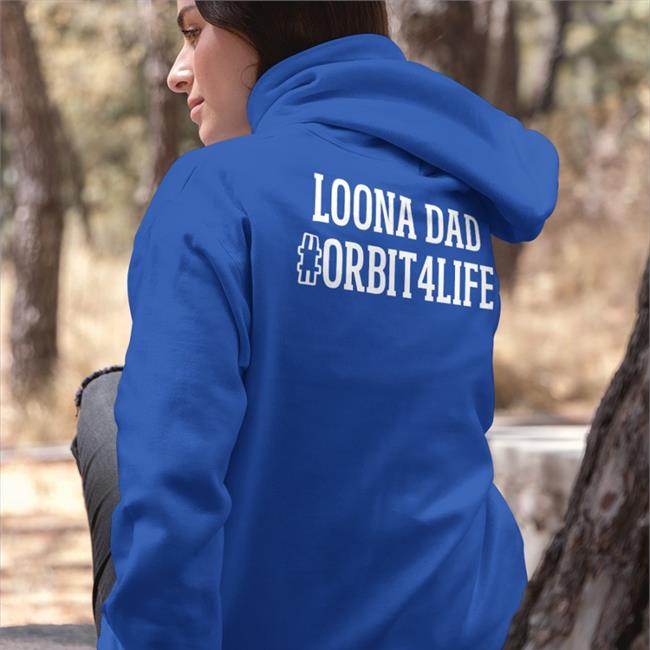 Loonainreading Loona Dad Orbit4life Hoodie Black