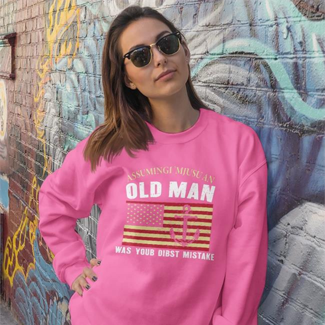 Assumingi 'Mjusu Old Man Was Your Dibst Mistake T Shirt