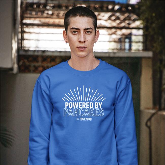 Funny Powered By Pancakes Shirt